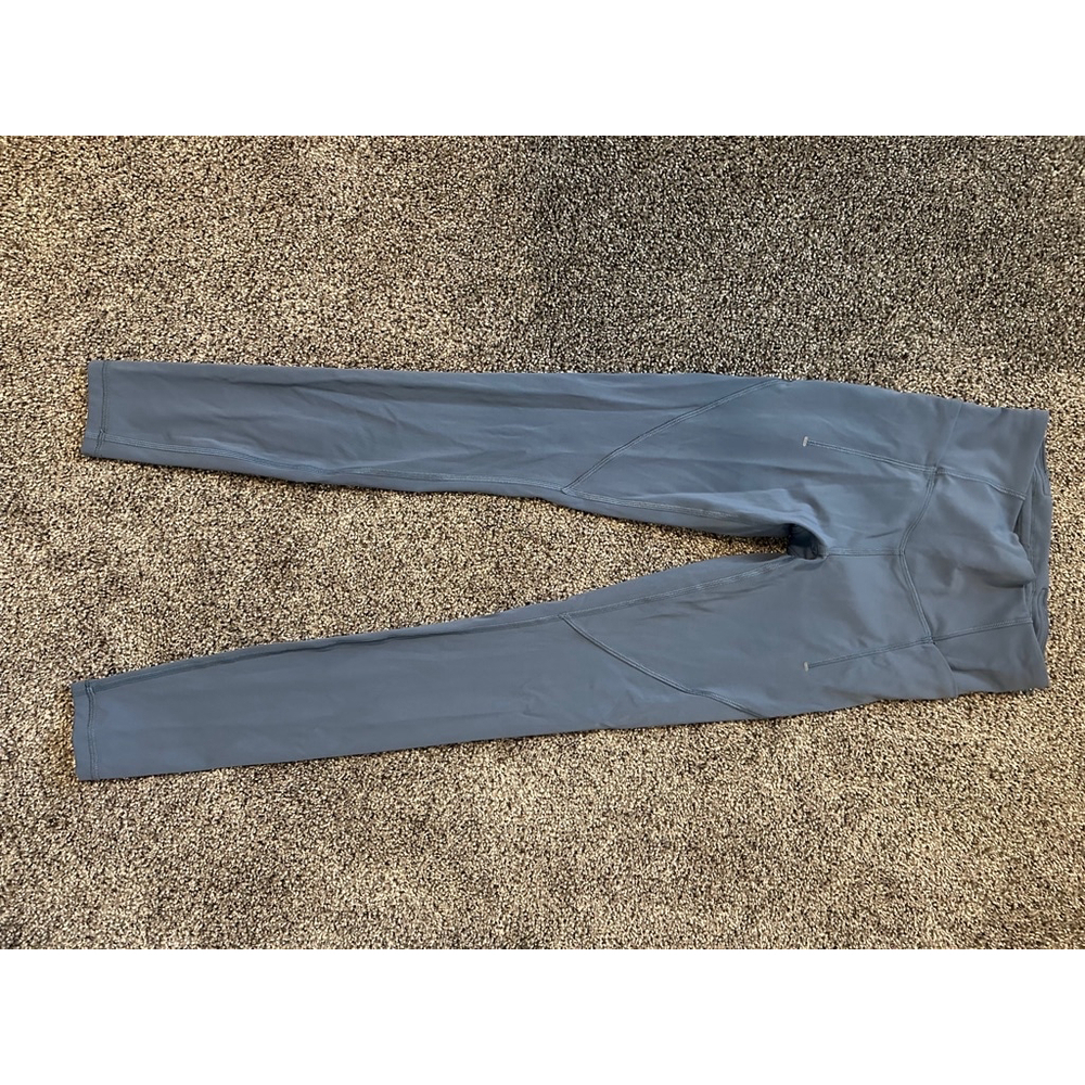Lululemon Fine Force High Rise Tight 28" Size 4 Iron Blue - Picture 3 of 9